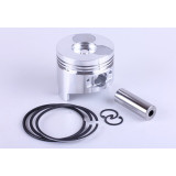 Поршневий комплект 78,25 мм (тупий конус форкамери): 8 одиниць - 178F YBX