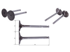 Клапаны, к-т: 2 шт. - 192D YBX