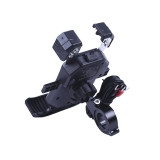 Тримач телефону (кріплення на кермо) M14-A1 чорний з бездротовою зарядкою (Kewiq)