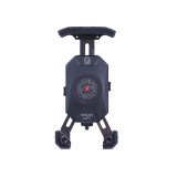 Тримач телефону (кріплення на кермо) M14-A1 чорний з бездротовою зарядкою (Kewiq)