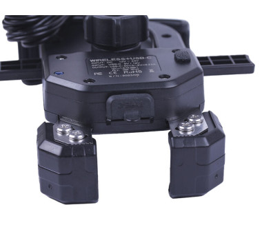 Тримач телефону (кріплення на кермо) M14-A1 чорний з бездротовою зарядкою (Kewiq)