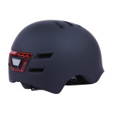 Шолом захисний чорний із габаритним ліхтарем size L - TTG