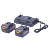 Газонокосарка акумуляторна TTG8A107-J 20V 2 АКБ (4А; 4A) + зарядний пристрій - TTG