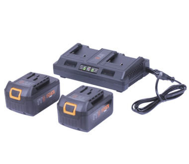 Газонокосарка акумуляторна TTG8A107-J 20V 2 АКБ (4А; 4A) + зарядний пристрій - TTG