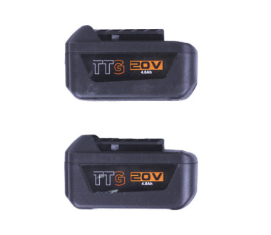 Газонокосарка акумуляторна TTG8A107-J 20V 2 АКБ (4А; 4A) + зарядний пристрій - TTG