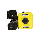 Двигун бензиновий 170F YBX (під шпонку, 20 мм + шків) 7 к.с.