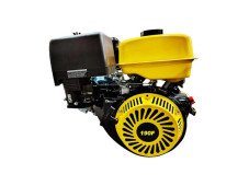 Двигатель 190F — бензин (под шлицы диаметр 25 мм) (15 л.с.) — YBX