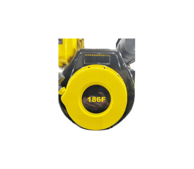 Двигун 186F – дизель (під шліци діаметр 25 мм) (9 к.с.) – YBX