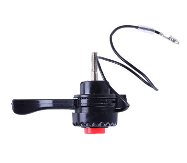 Важіль газу з кнопкою для бензинової мотопомпи 52СС