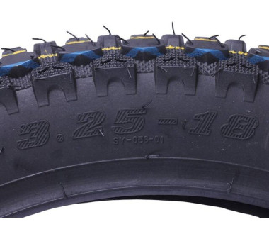 Покрышка 3,25*18 6PR TT (под камеру) тип 1