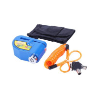 Замок протиугінний на гальмівний диск (звуковий) ZX7104