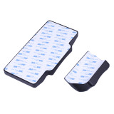 Кофр прямокутний TTG для мотоцикла, алюмінієвий чорний, зі спинкою та двома замками 45л