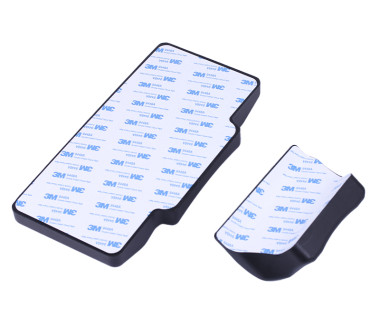 Кофр прямокутний TTG для мотоцикла, алюмінієвий чорний, зі спинкою та двома замками 45л