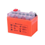 Акумулятор гелевий, 4AH-YTX4L-BS, помаранч., 114*70*86 мм - OUTDO