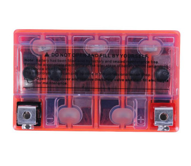 Акумулятор гелевий, 4AH-YTX4L-BS, помаранч., 114*70*86 мм - OUTDO