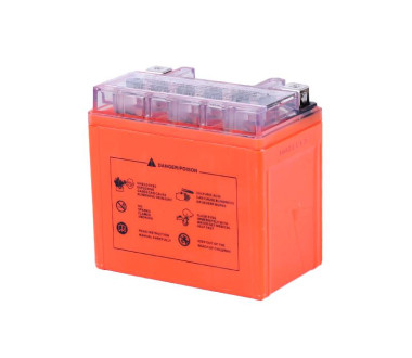 Акумулятор гелевий, 5АH-YTX5L-BS, помаранч., 114*70*106 мм - OUTDO