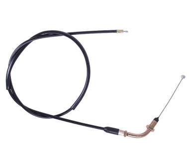 Трос газа L-1020 мм (верх резьба, низ трос) - Дельта