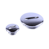 Корок лівої кришки хром, к-т: 2 шт. - Дельта/Альфа