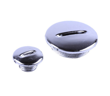 Корок лівої кришки хром, к-т: 2 шт. - Дельта/Альфа