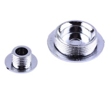 Корок лівої кришки хром, к-т: 2 шт. - Дельта/Альфа