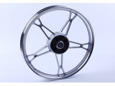 Диск задній литий, барабанне гальмо 17*1,4 (silver) 3kg - Дельта/Альфа