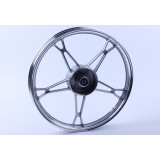 Диск задній литий, барабанне гальмо 17*1,4 (silver) 3kg - Дельта/Альфа