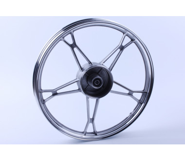 Диск задній литий, барабанне гальмо 17*1,4 (silver) 3kg - Дельта/Альфа