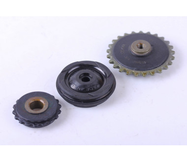 Натяжитель цепи, к-т: ролики 3 шт. - Актив/Дельта/Альфа