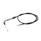 Трос газа L-1060 мм (верх резьба, низ трос) - ZUBR