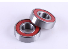 Підшипники колінвалу 6204, к-т: 2 шт. - Yamaha JOG 50 - 3KJ