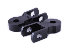 Подовжувач заднього амортизатора, к-т 2 шт.: 45 мм, чорний - AM