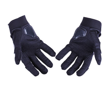 Моторукавички чорний текстиль size XL