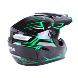 Шлем мотоциклетный кроссовый VIRTUE MD-905 size L зеленый с черным