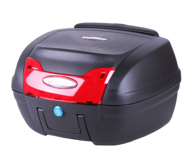 Кофр (багажник) для мотоцикла задній ТАТА YM-0879 (V-40L) 48×42×30.5 чорний