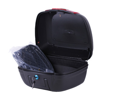 Кофр (багажник) для мотоцикла задній ТАТА YM-0879 (V-40L) 48×42×30.5 чорний