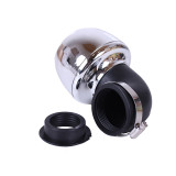 Фільтр нульовий "Turbo" хром. Ø38 мм 90° - АМ