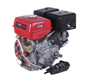 Двигун бензиновий 194FE ТАТА з електростартером, з понижувальним редуктором 1/2 (під шпонку, 25 мм) 22 к.с.