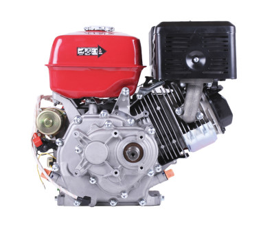 Двигун бензиновий 194FE ТАТА з електростартером, з понижувальним редуктором 1/2 (під шпонку, 25 мм) 22 к.с.