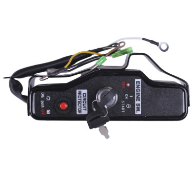 Двигун бензиновий 194FE ТАТА з електростартером, з понижувальним редуктором 1/2 (під шпонку, 25 мм) 22 к.с.