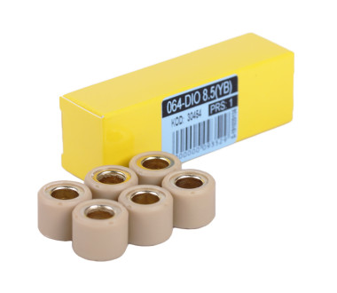 Ролики варіатора 8,5 g, к-т: 6 шт. - Dio 50/Takt 24 Y-BOX