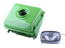 Бак паливний + фара, потайна горловина - 1GZ90 - 180N