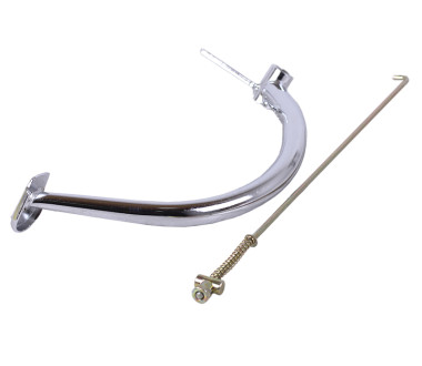 Лапка тормоза заднего + тяга - Дельта/Альфа Y-BOX