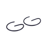 Кільця стопорні пальця поршневого, к-т: 2 шт. - 168F