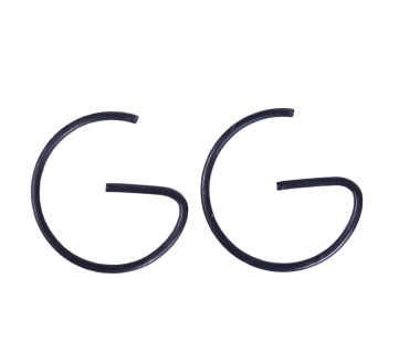 Кільця стопорні пальця поршневого, к-т: 2 шт. - 168F