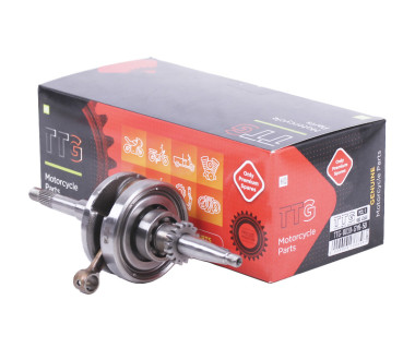 Колінвал + підшипники, к-т 2 шт.: 6204RS + 6004RS - 50CC4T - TTG