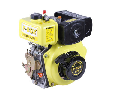Двигун дизельний 173D YBX (під шліци, 25 мм) 5 к.с.