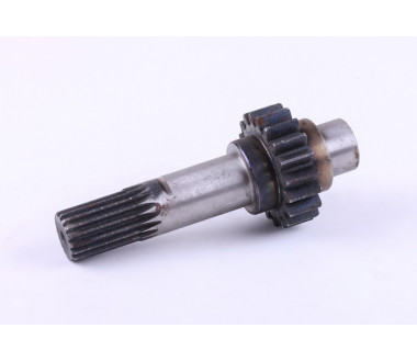 Вал з шестернею роздавальної коробки ведений (Z-19/Z-15) Jinma 240/244