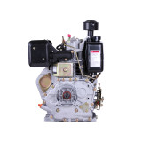 Двигун дизельний 188D TΛTΛ з паливним баком та тнвд без електроклапану (з виходом валу під шліц, 25 мм) 11 к.с.