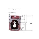 Корпус заднього мосту DongFeng 244/240