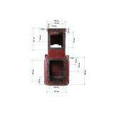 Корпус заднього мосту DongFeng 244/240